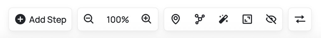 Steps overview toolbar